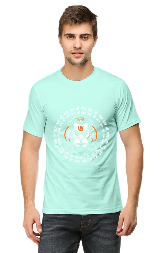 Jai Shri Ram Hanuman's Devotion T-Shirt | Regular Fit Vastrdhamm