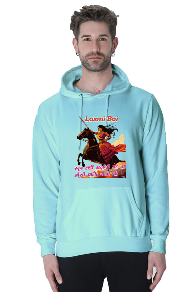 Lakshmi Bai Fierce Defender Hoodie Sweatshirt T-Shirts for Men Vastrdhamm