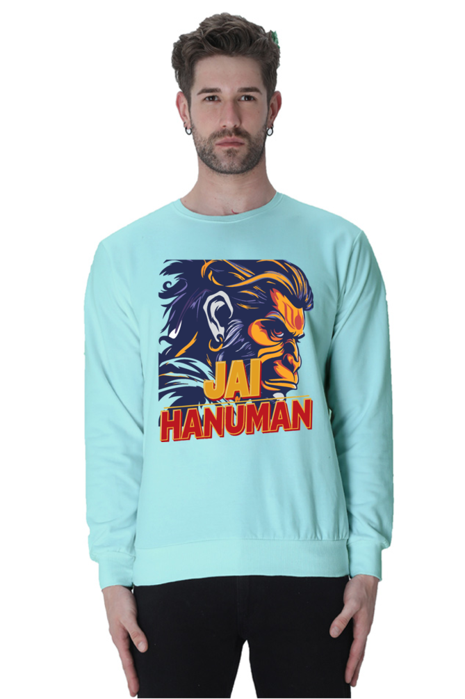 Hanuman Bhakti Strength Sweatshirt T-Shirts for Men Vastrdhamm