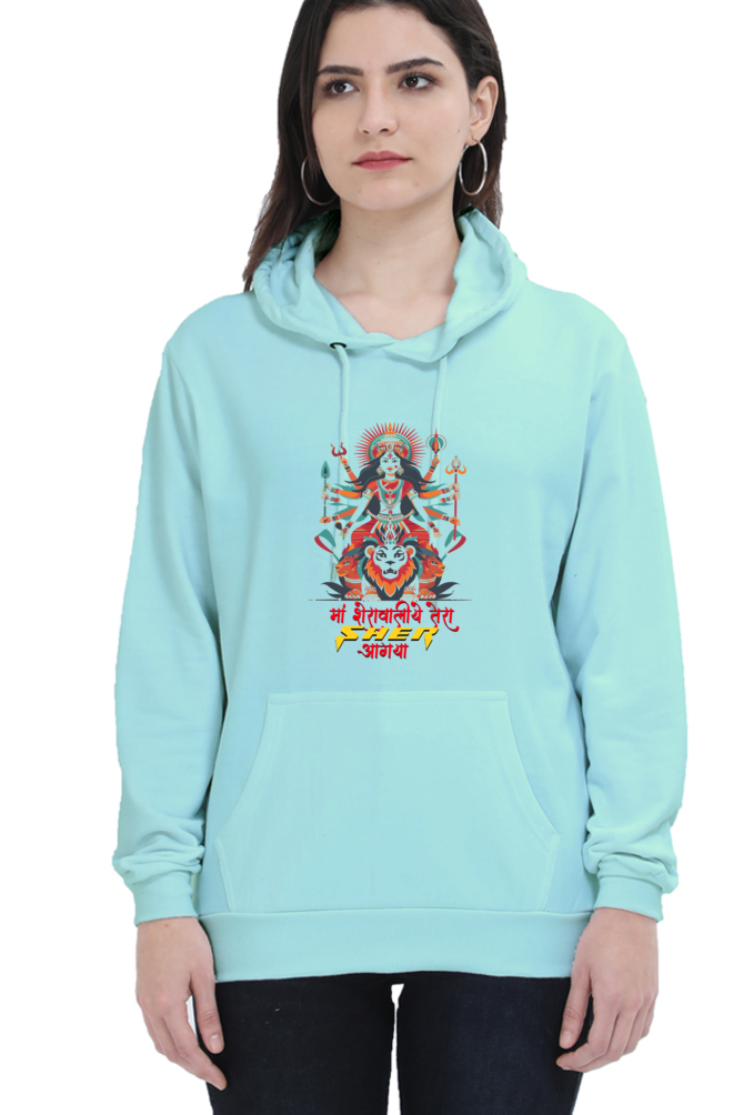 Durga Warrior SpiritHoodie Sweatshirt T-Shirts for Women Vastrdhamm