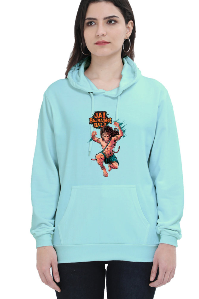 Hanuman Bhakti DevotionHoodie Sweatshirt T-Shirts for Women Vastrdhamm