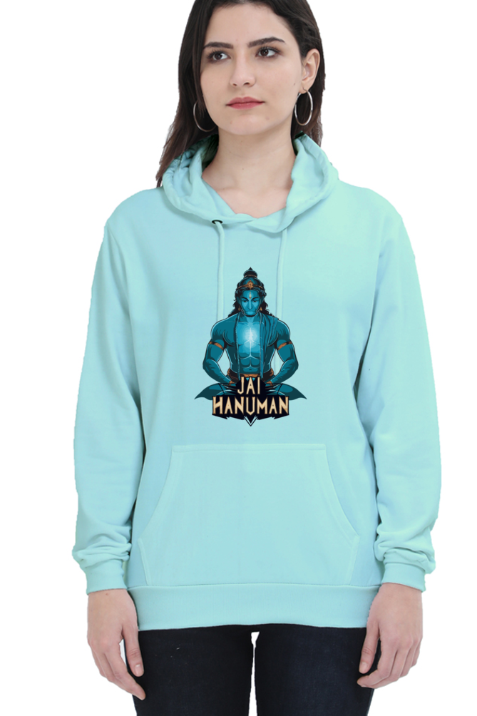 Hanuman Bhakti WarriorHoodie Sweatshirt T-Shirts for Women Vastrdhamm