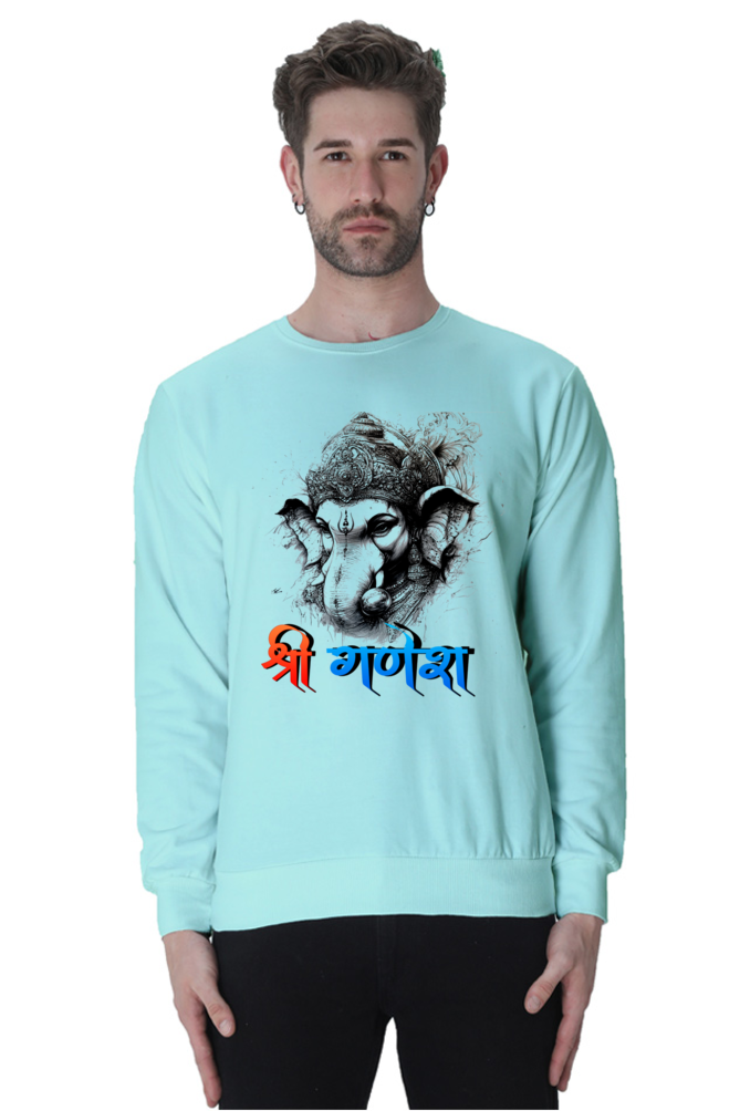 Jai Ganesha Power Sweatshirt T-Shirts for Men Vastrdhamm