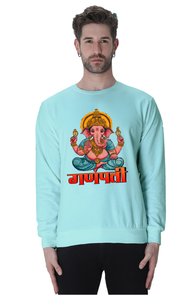 Jai Ganesha Victory Sweatshirt T-Shirts for Men Vastrdhamm