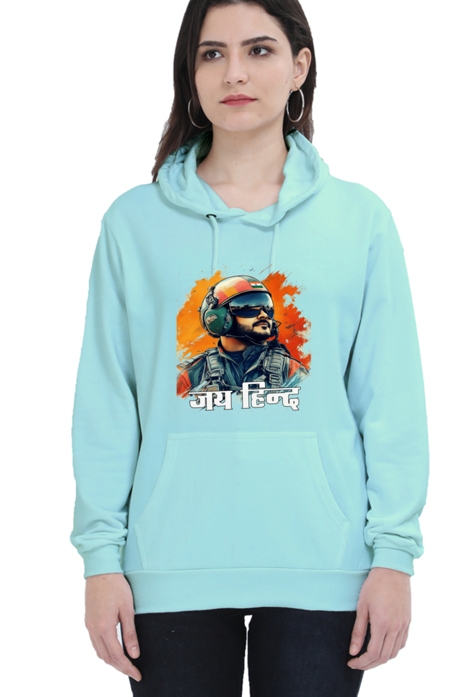 Blue Sky Defenders Indian Air Force. Hoodie Sweatshirt T-Shirts for Women Vastrdhamm