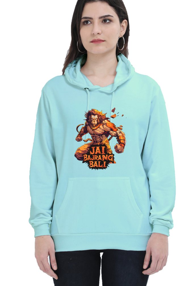 Hanuman Flying HighHoodie Sweatshirt T-Shirts for Women Vastrdhamm