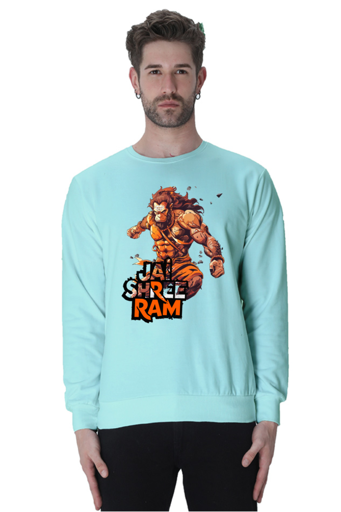 Hanuman Mountain Lifter Sweatshirt T-Shirts for Men Vastrdhamm