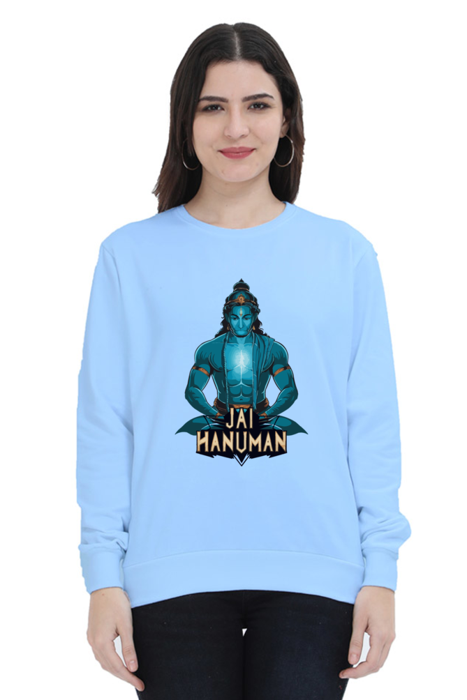 Hanuman Sacred MightSweatshirt T-Shirts for Women Vastrdhamm