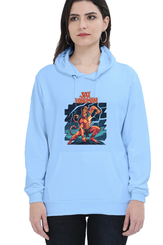 Hanuman Valor UnleashedHoodie Sweatshirt T-Shirts for Women Vastrdhamm