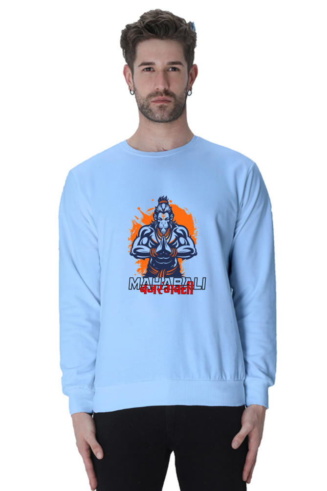 Hanuman Divine Protector Sweatshirt T-Shirts for Men Vastrdhamm