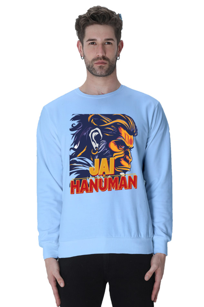 Hanuman Bhakti Strength Sweatshirt T-Shirts for Men Vastrdhamm