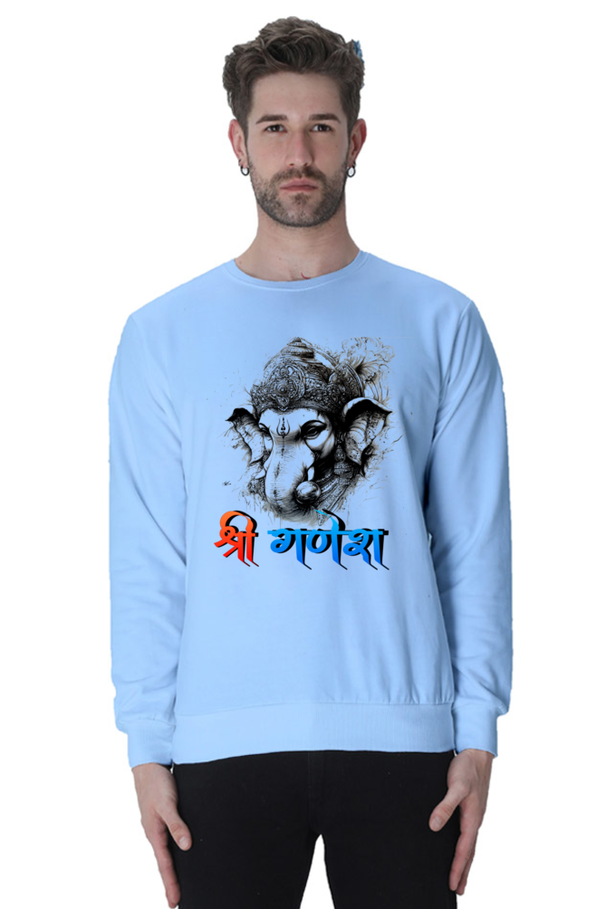 Jai Ganesha Power Sweatshirt T-Shirts for Men Vastrdhamm