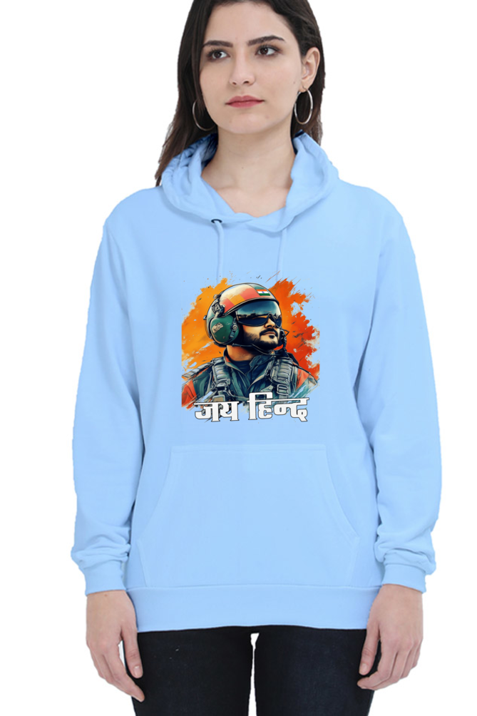 Blue Sky Defenders Indian Air Force. Hoodie Sweatshirt T-Shirts for Women Vastrdhamm