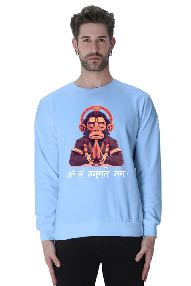 Hanuman Bhakti Power Sweatshirt T-Shirts for Men Vastrdhamm