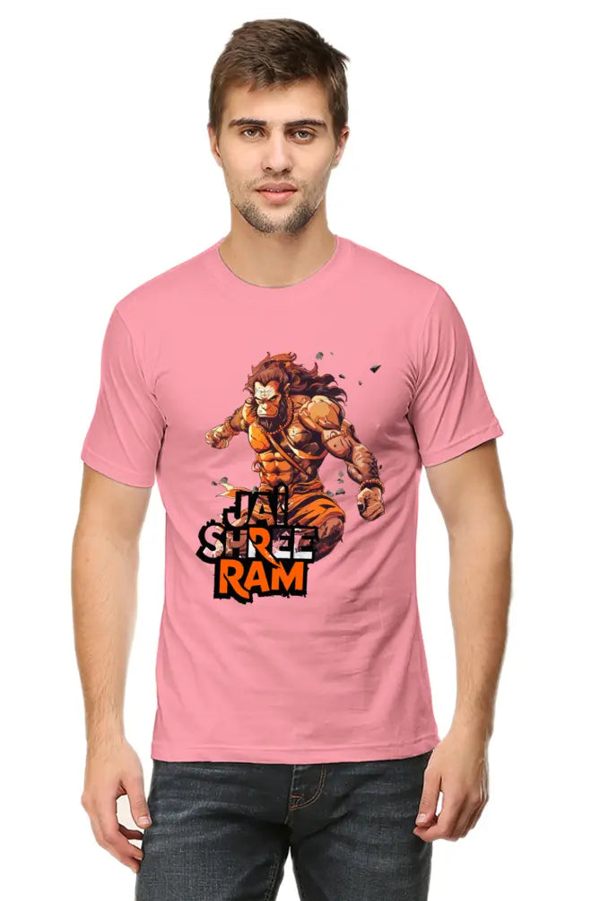 Hanuman Muscles of Devotion T-Shirt | Regular Fit Vastrdhamm