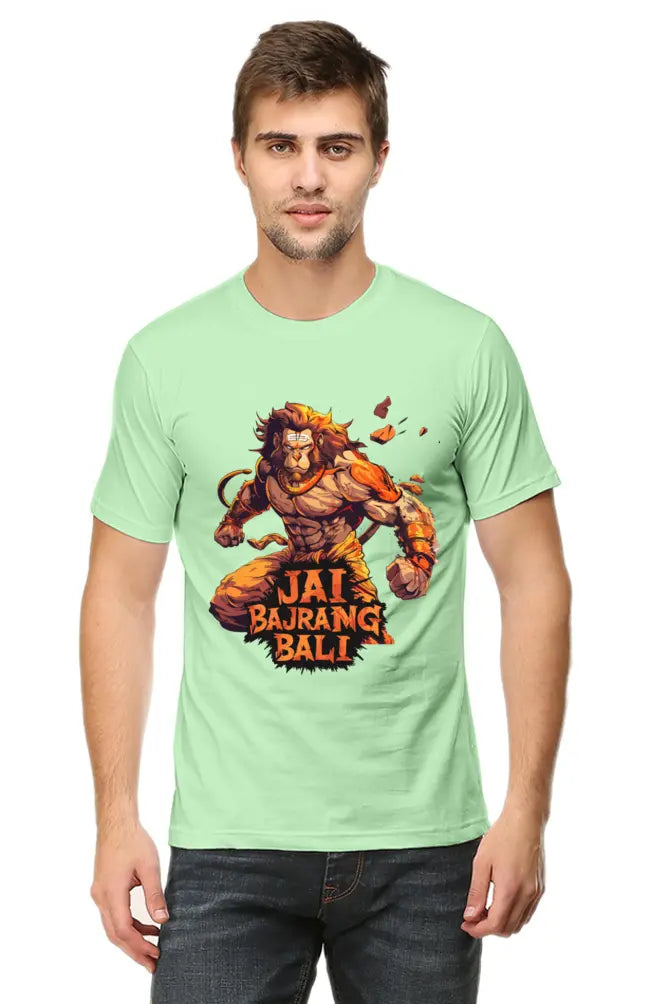 Hanuman in Meditation T-Shirt | Regular Fit Vastrdhamm