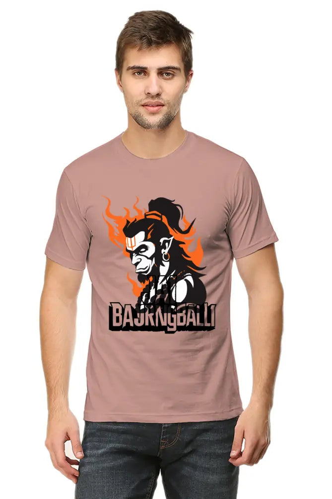 Hanuman The Symbol of Devotion and Strength T-Shirt | Regular Fit Vastrdhamm