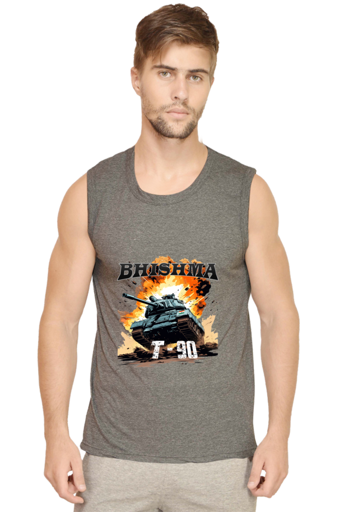 Bhishma T-90 Pride Round Neck Sleeveless T-Shirts  for Men Vastrdhamm