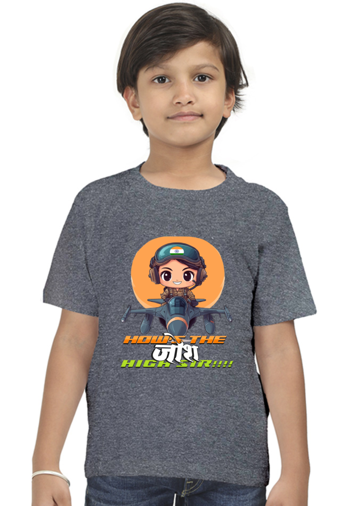 India’s Future Round Neck Half Sleeve Classic T-Shirts for Boys Vastrdhamm