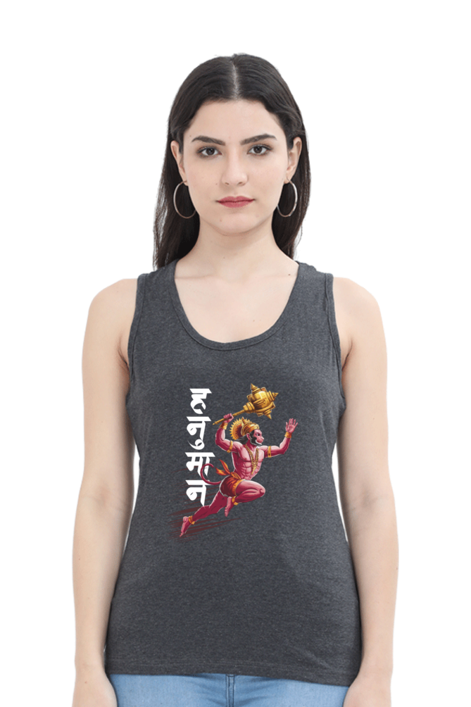 Hanuman Flying HighTank Top T-Shirts for Women Vastrdhamm