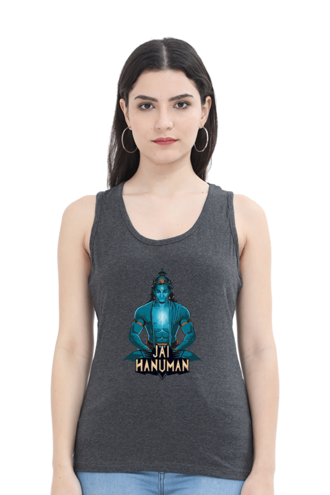 Hanuman Divine FaithTank Top T-Shirts for Women Vastrdhamm