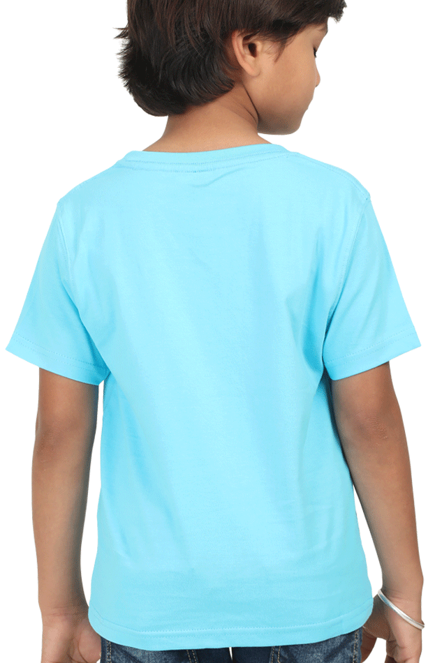 Shree Krishan Flute Melody Round Neck Half Sleeve Classic T-Shirts for Boy Vastrdhamm