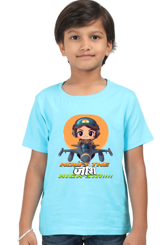 India’s Future Round Neck Half Sleeve Classic T-Shirts for Boys Vastrdhamm