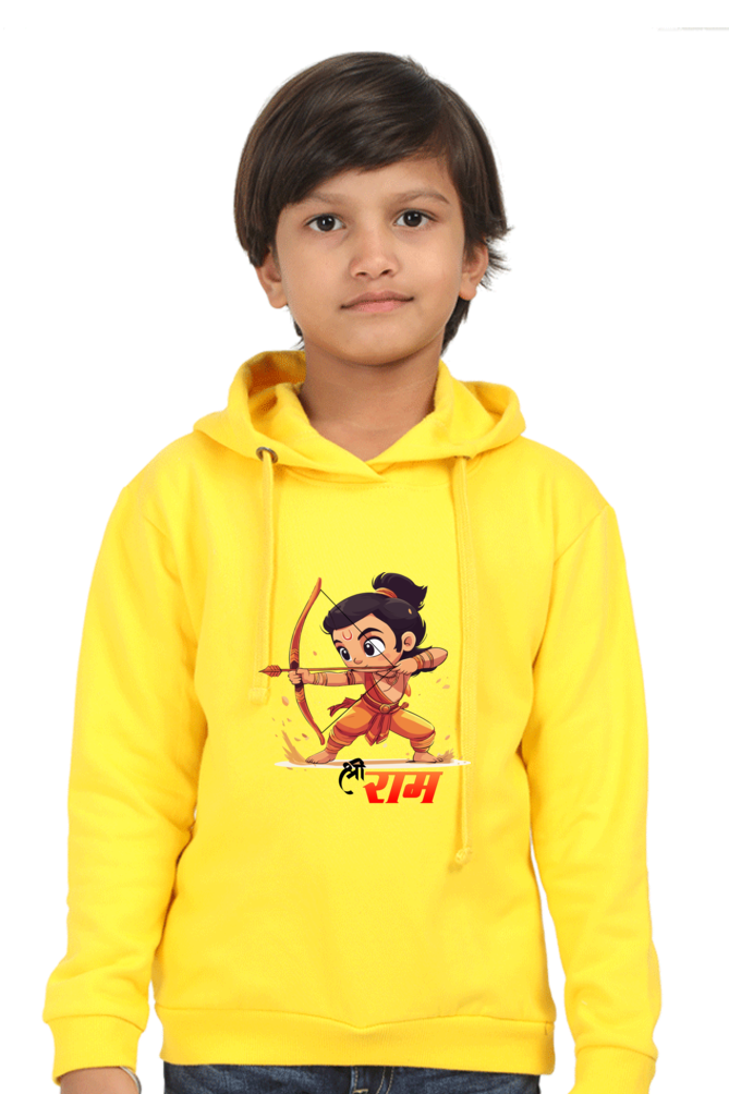 Ram Ji Warrior Spirit Hoodie Sweatshirt  T-Shirts for Boy Vastrdhamm