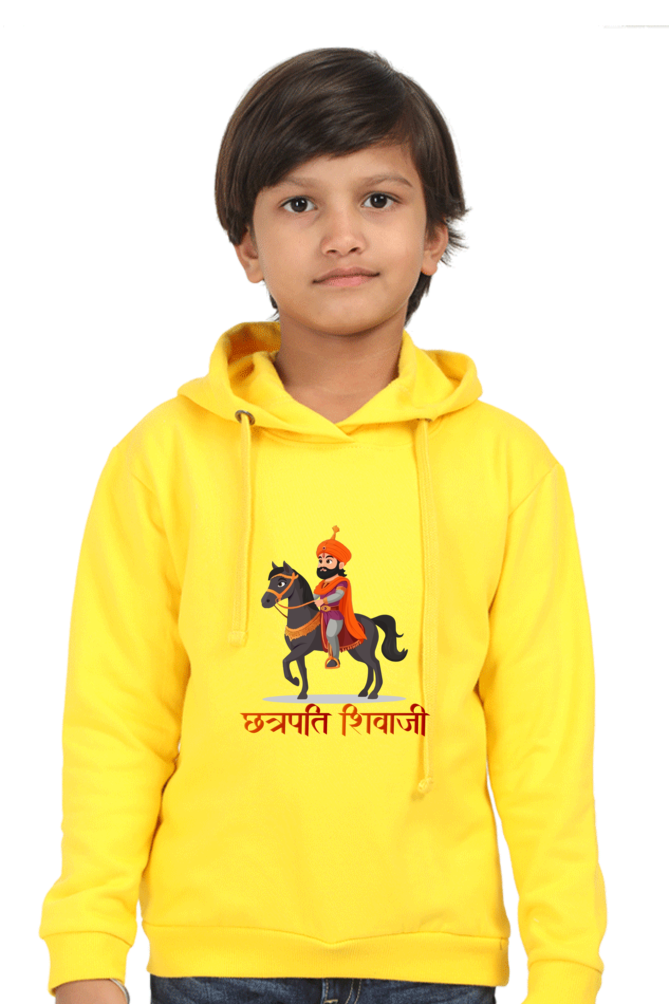 Shivaji Maharaj Legacy Hoodie Sweatshirt T-Shirts for Boy Vastrdhamm