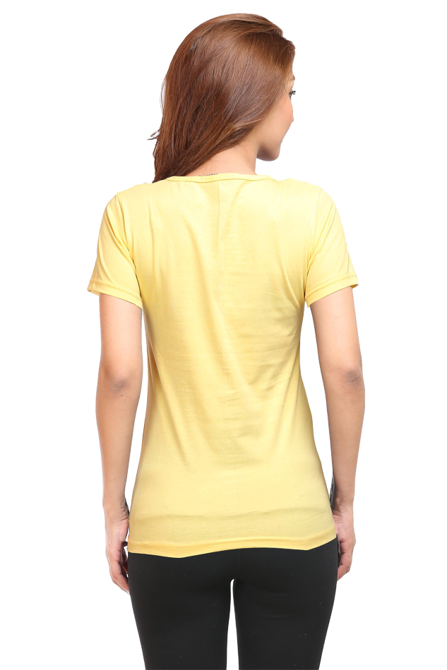 Maa Durga Warrior Round Neck Half Sleeve Classic T-Shirts for Women Vastrdhamm