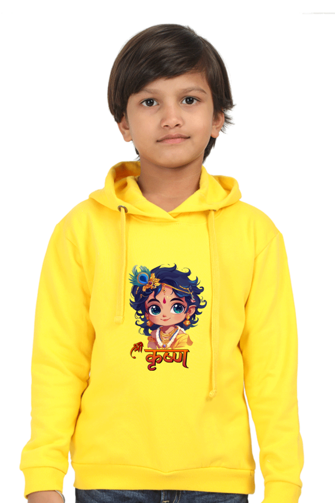 Shree Krishan Flute Melody Hoodie Sweatshirt  T-Shirts for Boy Vastrdhamm