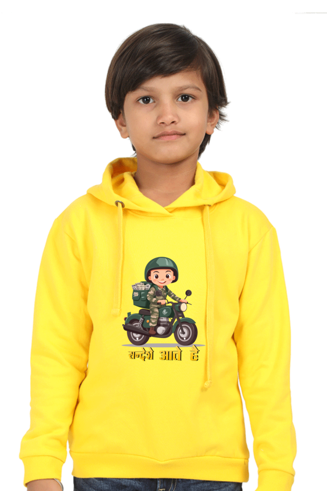 Young Patriot Hoodie Sweatshirt T-Shirt for Boys Vastrdhamm