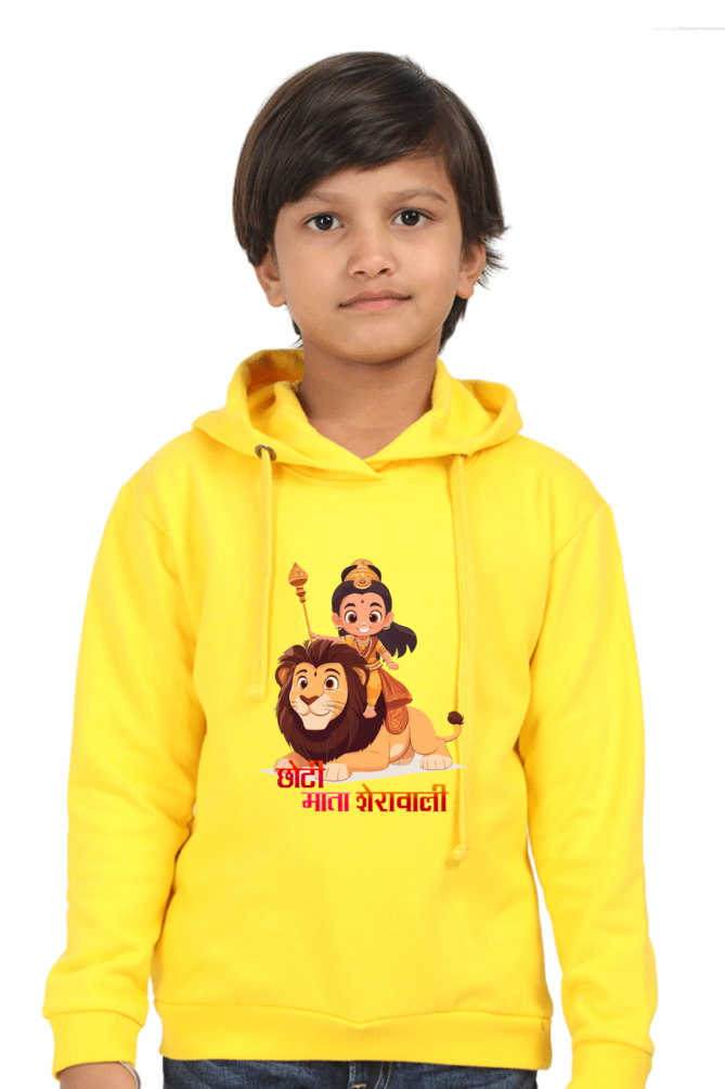 Durga Protector Hoodie Sweatshirt  T-Shirts for Boy Vastrdhamm