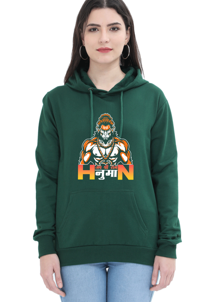 Hanuman Infinite CourageHoodie Sweatshirt T-Shirts for Women Vastrdhamm