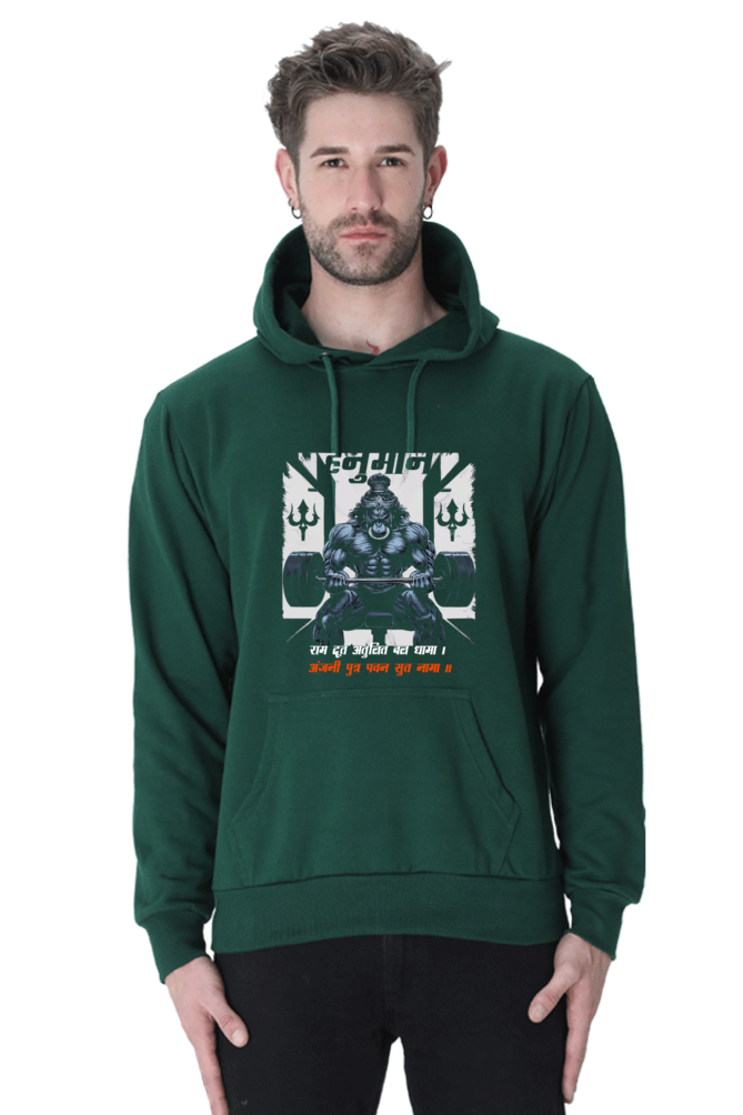 Hanuman Bhakti Hoodie Sweatshirt T-Shirts for Men Vastrdhamm