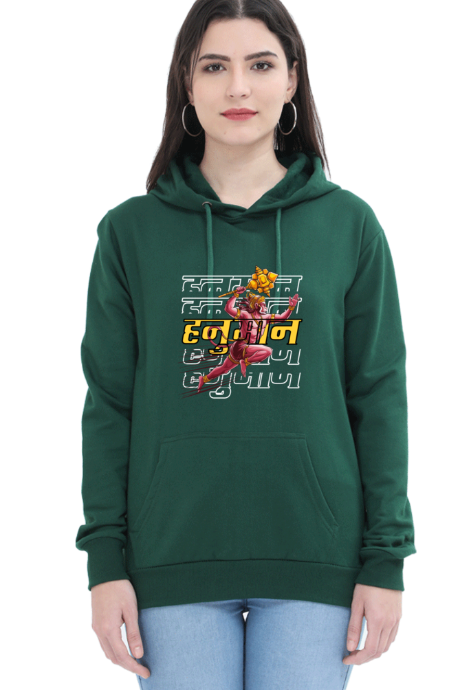 Hanuman Strength Hoodie Sweatshirt T-Shirts for Women Vastrdhamm