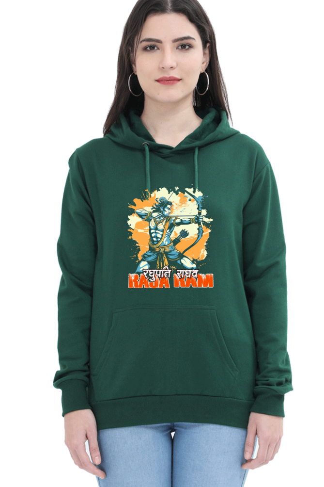 Ram Ji Warrior Spirit Hoodie Sweatshirt T-Shirts for Women Vastrdhamm