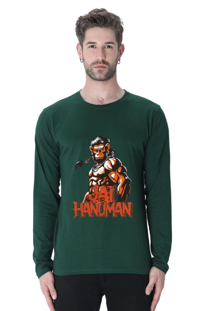 Fierce Hanuman Ji Round Neck Full Sleeve Vastrdhamm