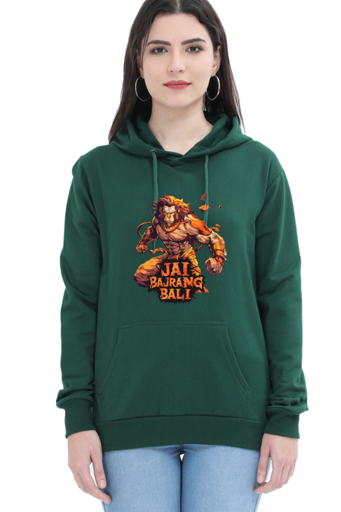 Hanuman Flying HighHoodie Sweatshirt T-Shirts for Women Vastrdhamm