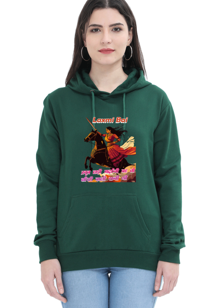 Lakshmi Bai Fierce DefenderHoodie Sweatshirt T-Shirts for Women Vastrdhamm