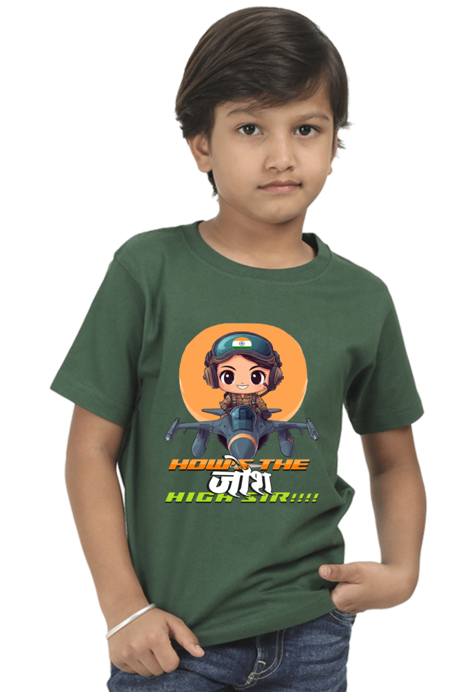 India’s Future Round Neck Half Sleeve Classic T-Shirts for Boys Vastrdhamm