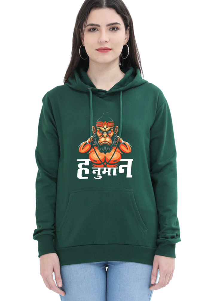 Hanuman Sacred StrengthHoodie Sweatshirt T-Shirts for Women Vastrdhamm