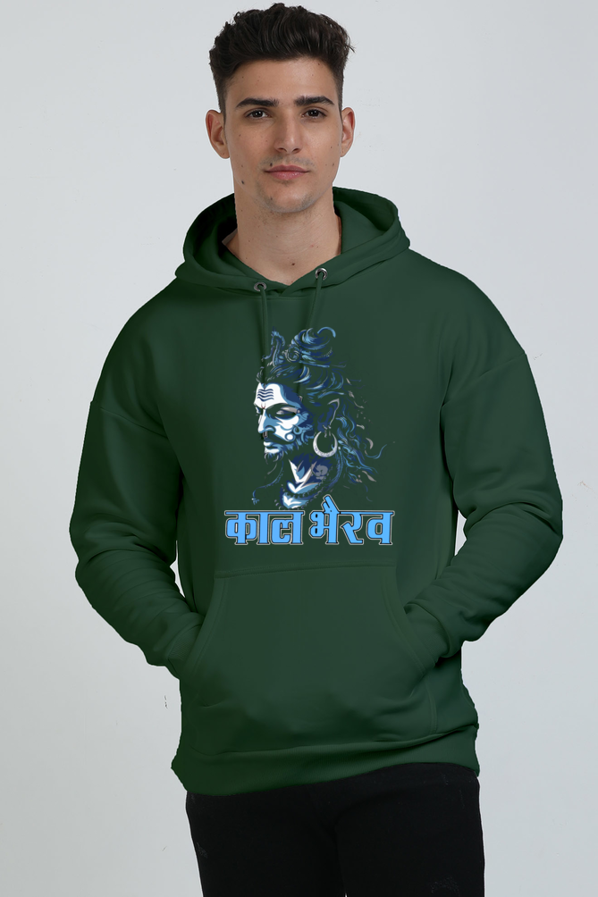 Shiv Ji Rudra Oversized Hooded Sweatshirt T-Shirts  for Men Vastrdhamm