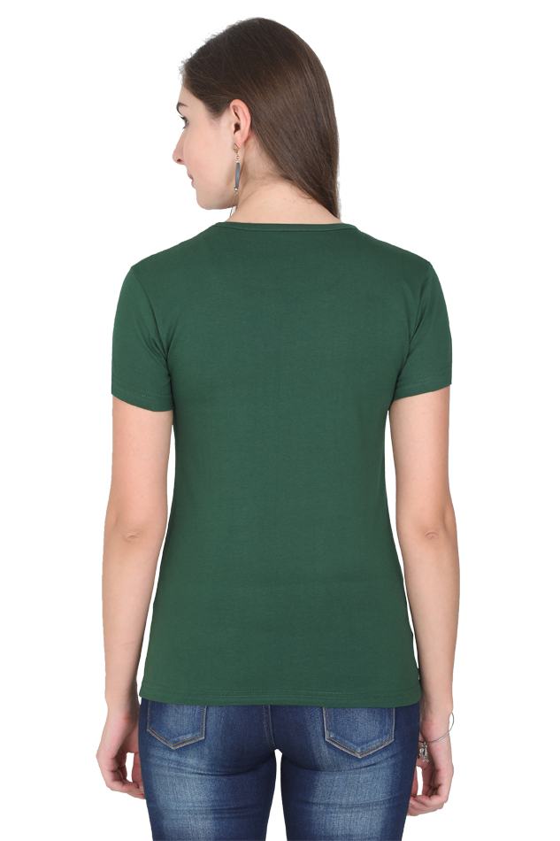 Hanuman Super Strength Round Neck Half Sleeve Classic T-Shirts for Women Vastrdhamm