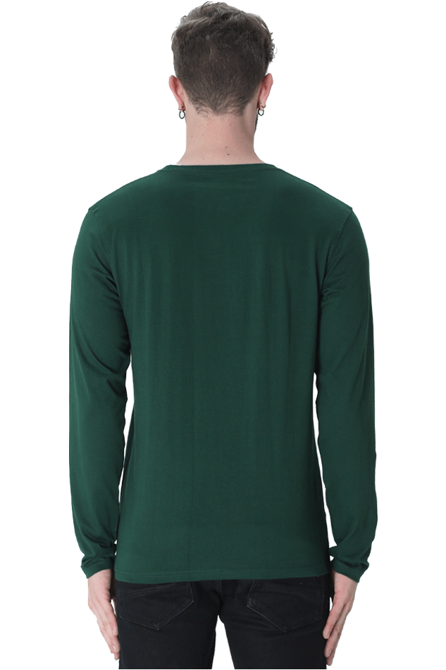 Lakshmi Bai Regal Strength Round Neck Full Sleeve T-Shirts for Men Vastrdhamm