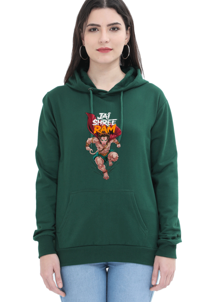 Hanuman Immortal StrengthHoodie Sweatshirt T-Shirts for Women Vastrdhamm