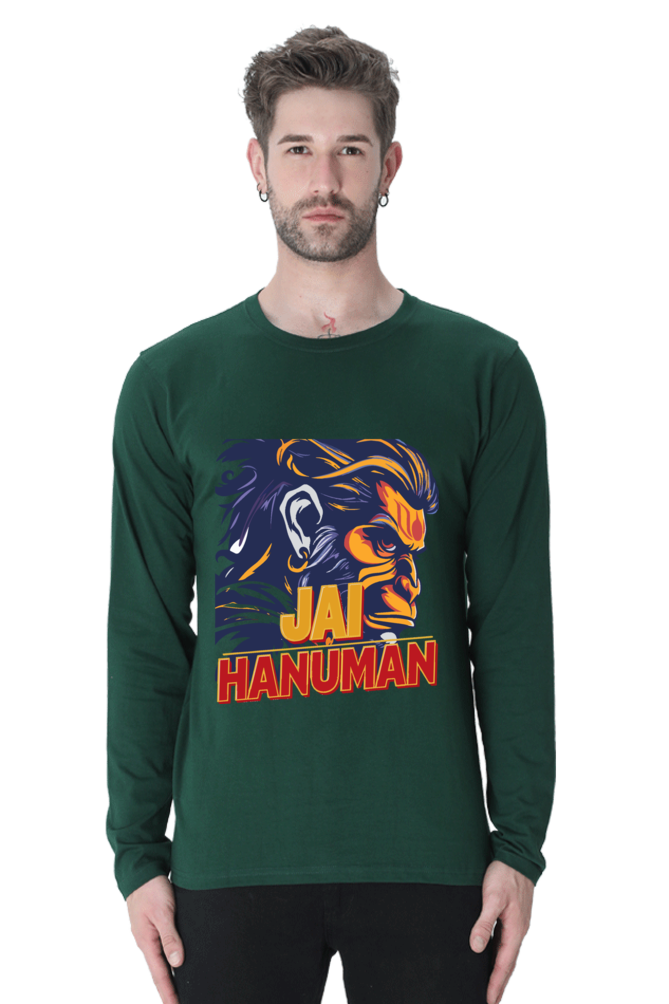 Radiant Hanuman Ji Round Neck Full Sleeve Vastrdhamm