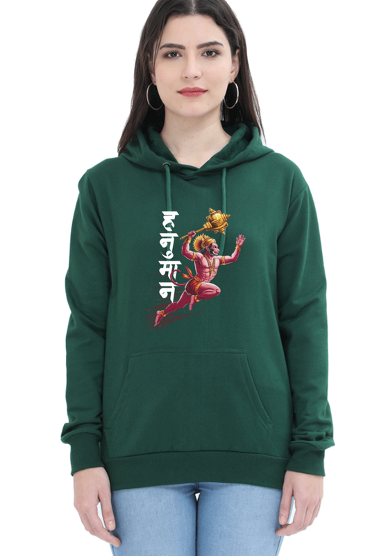 Hanuman BhaktiHoodie Sweatshirt T-Shirts for Women Vastrdhamm