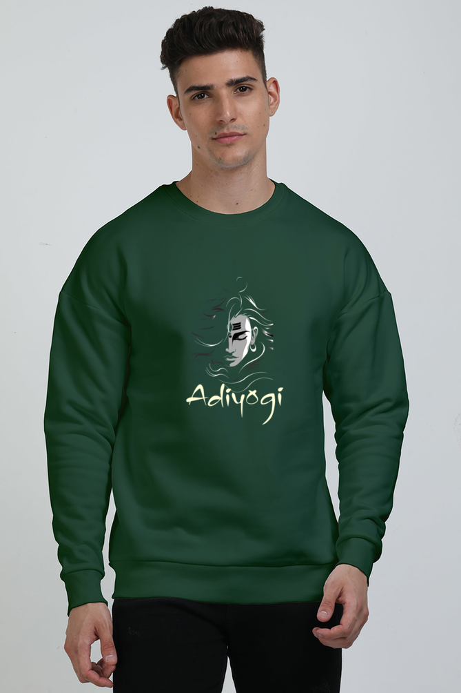 Shiv Ji Shankar Oversized Sweatshirt T-Shirts  for Men Vastrdhamm