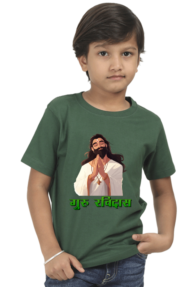 Ravidas Legacy Round Neck Half Sleeve Classic T-Shirts for Boy Vastrdhamm